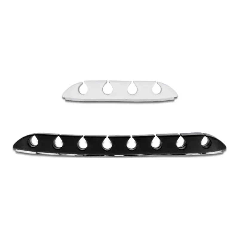 Sujetacables DeLOCK trapezoidal autoadhesivo set combinado 10 uds. negro blanco