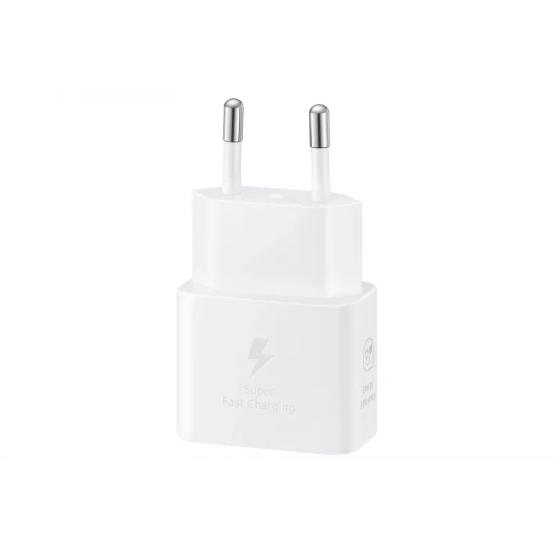 Cargador rápido USB de CA Samsung EP-T2510 25W Blanco, USB‑C, PPS, Super Fast Charging