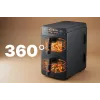 Freidora de aire vertical de doble cesta PROMIS FRP1560