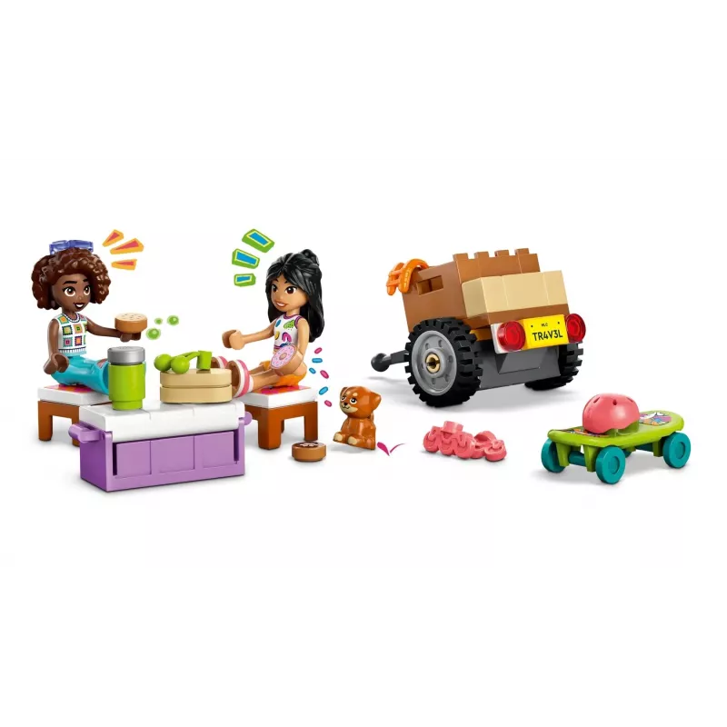 Juguete de construcción LEGO Friends Set 42659 Viaje de aventura con amigos, 220 piezas, 2 minifiguras, a partir de 6 años