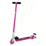 Patinete clásico Razor S Spark Sport para niños, plegable, chasis y plataforma de acero, 2 ruedas, altura 825 mm, carga máx. 100 kg, Negro/Rosa