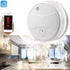 Detector de humo Spring 0 WLAN fotoeléctrico blanco