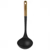 Cuchara para polvo - 31 cm, Marrón-negro