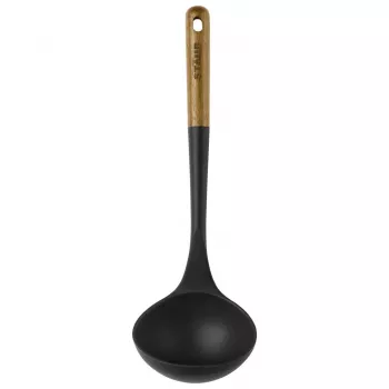 Cuchara para polvo - 31 cm, Marrón-negro