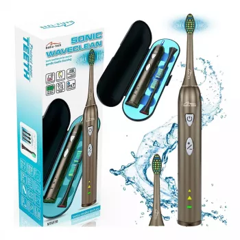 Cepillo de dientes Media-Tech SONIC WAVECLEAN adultos Marrón