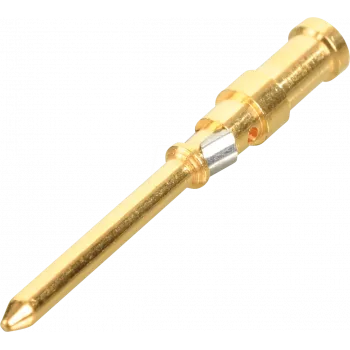 HARTING HAN 09150006124 - contacto de clavija, 0,14-0,37 mm², cobre, dorado (09 15 000 6124)
