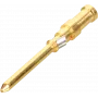 HARTING HAN 09150006124 - contacto de clavija, 0,14-0,37 mm², cobre, dorado (09 15 000 6124)