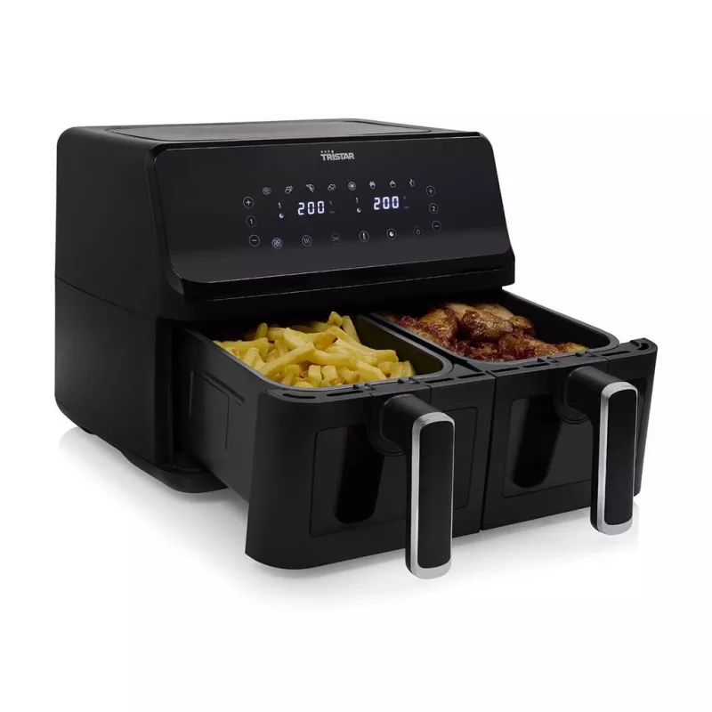 Freidora de aire Tristar FR-9040 8 L 2700 W Double negro