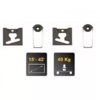 Soporte de TV ShiverPeaks BS89713 106,7 cm (42