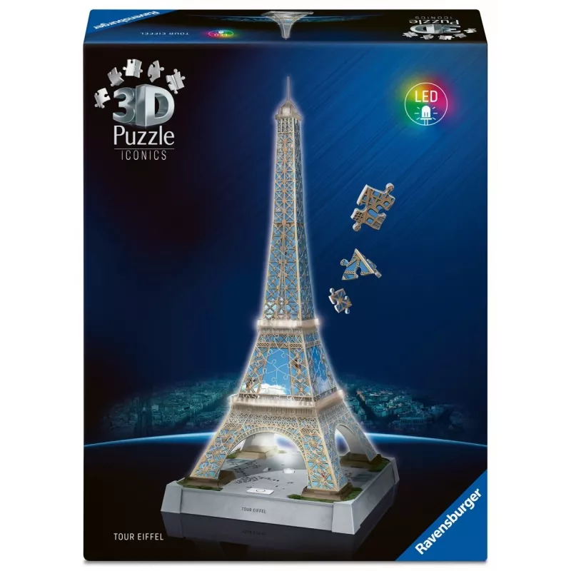 Puzle 3D Torre Eiffel