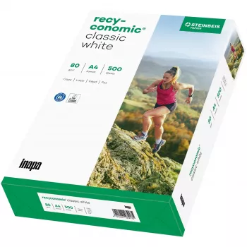 Recyconomic Classic blanco A4, papel DIN A4 (500 hojas), 80 g/m²