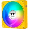 Ventilador de caja Thermaltake CT120 EX ARGB 120 mm amarillo pack de 3