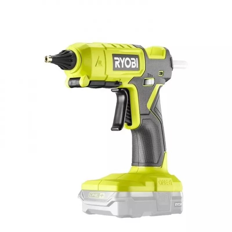 RYOBI pistola de silicona caliente con dos niveles de temperatura, 18V