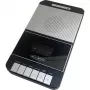 Reflexion CCR8018 grabadora de casete portátil con grabación USB-MP3, negro/gris