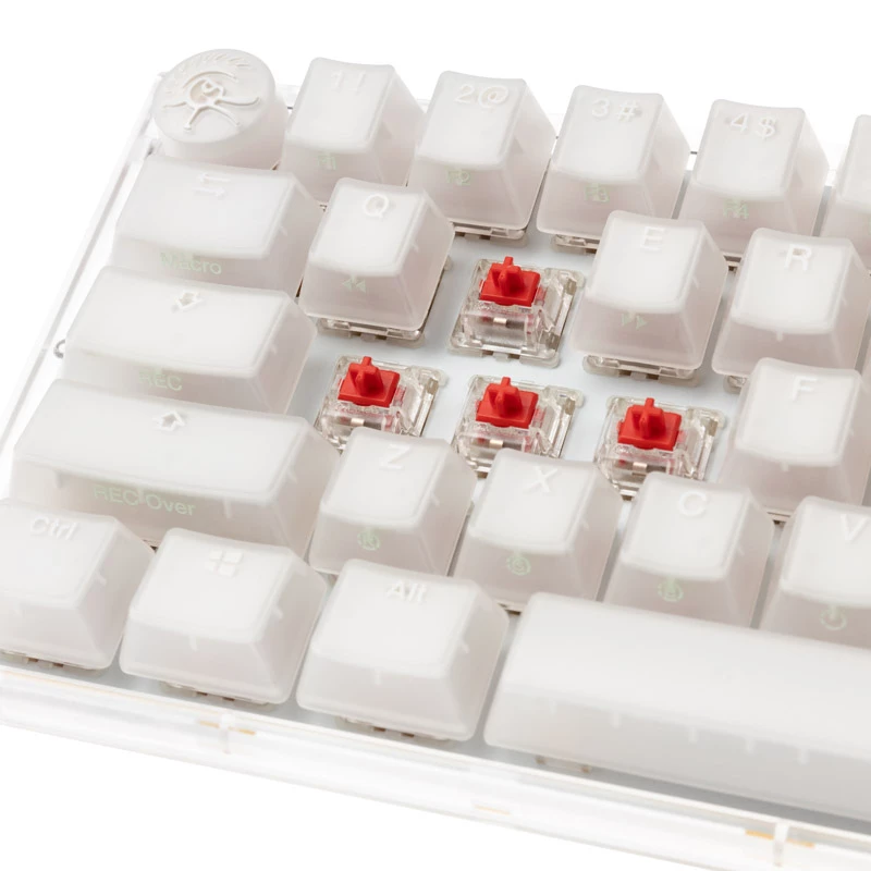 Ducky One 3 Aura White SF Teclado Gaming USB QWERTY US International