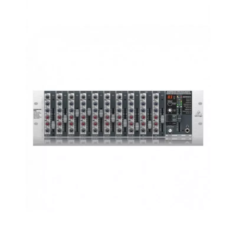 Mezclador de audio Behringer RX1202FX V2 12 canales gris