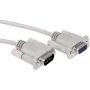 Cable RS232 ROLINE DB9 macho - hembra 1,8 m