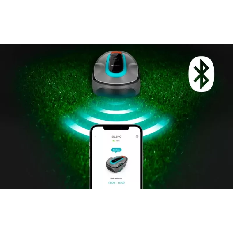 Cortacésped robot Gardena 15108-35 SILENO life 1500 m²