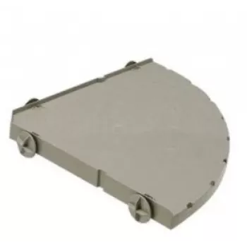 Bandeja FERPLAST 93245021 — bandeja de plástico para jaulas de hurones y roedores, gris, 380×380×30 mm