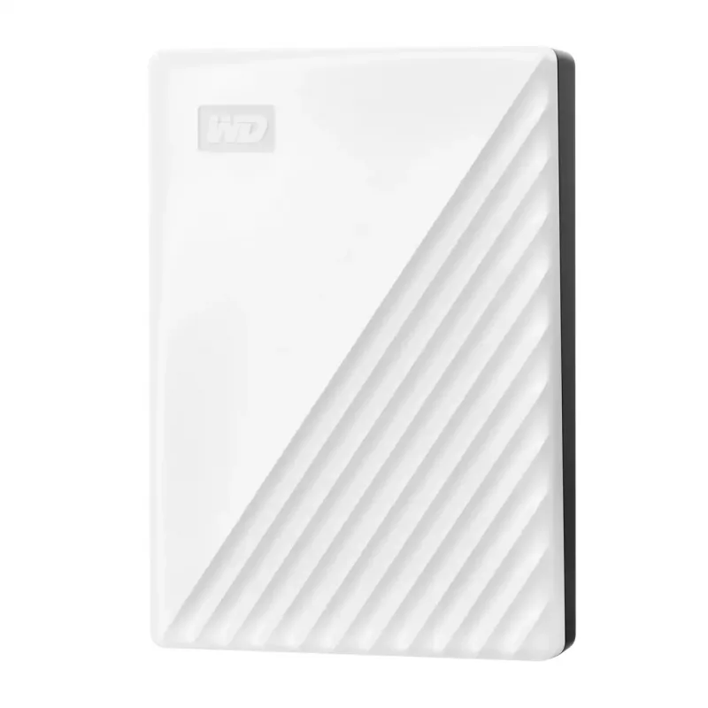 WD My Passport WDBR9S0060BWT - disco duro - cifrado - 6TB - externo (portátil) - USB 3,2 Gen 1 - AES de 256 bits - blanco (WDBR9S0060BWT-WESN)
