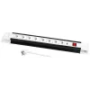 Alargador de corriente LogiLink LPS207 3 m 8 tomas de CA negro blanco