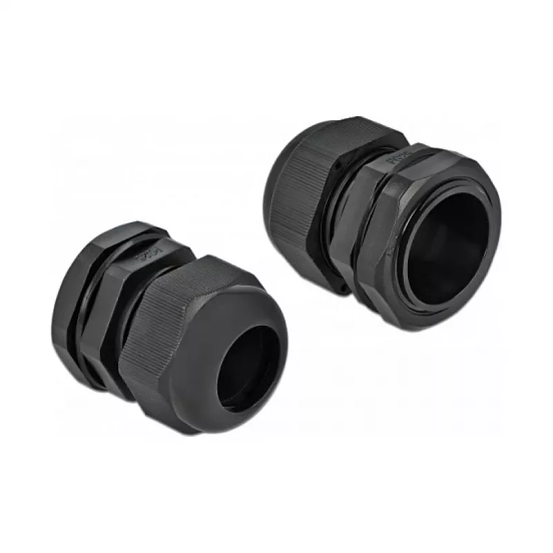 Prensaestopas DeLOCK 60224 negro plástico 10 uds.