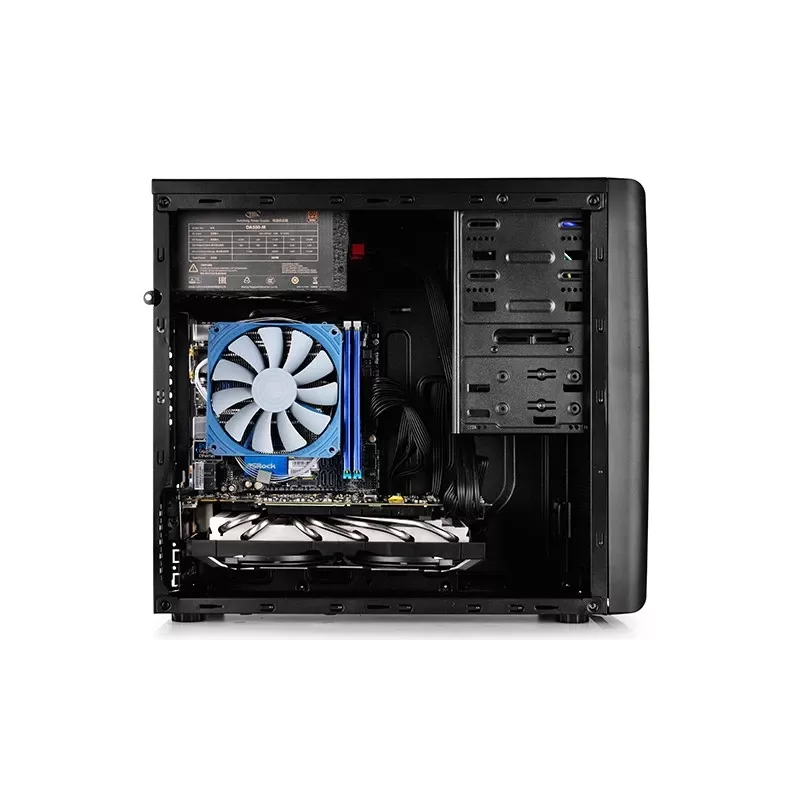 Caja de PC DeepCool DP-MATX-SMTR micro ATX negra