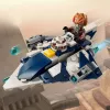 LEGO Microfighter Star Wars Caza estelar Jedi de Plo Koon 75400 — 89 piezas, 1 minifigura, edad 6+