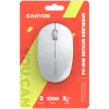 Ratón CANYON MW-04 3 botones BT Wireless blanco