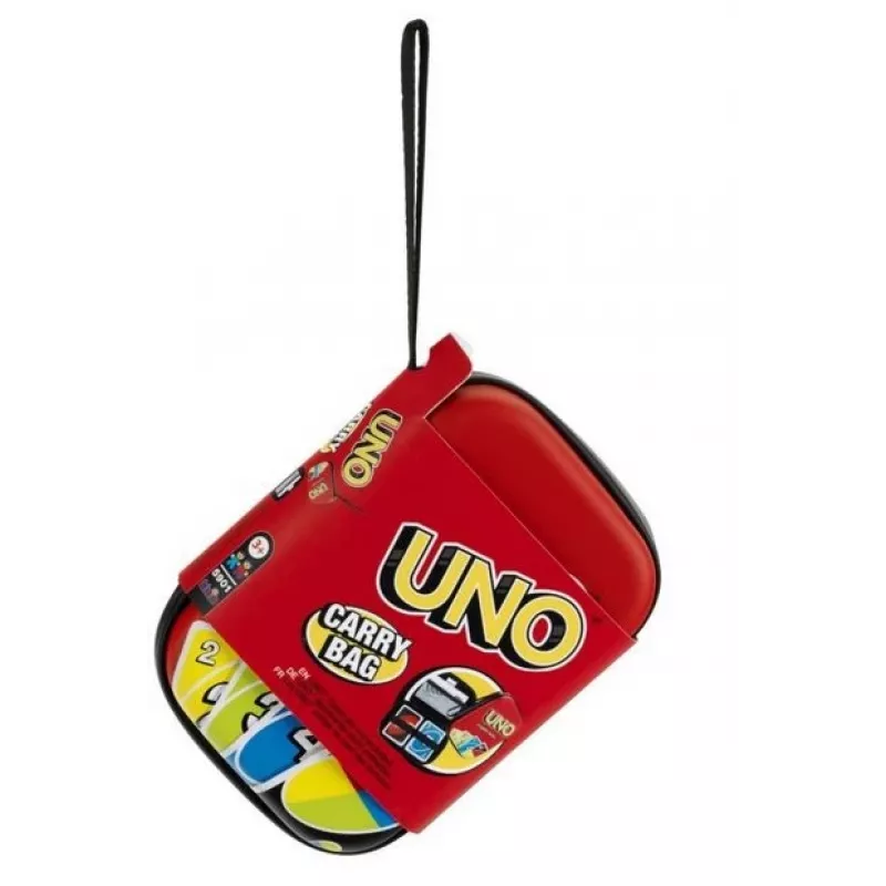Theo Klein 5901 estuche para cartas Uno, rojo/negro