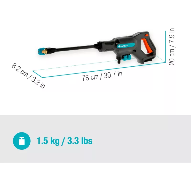 Hidrolimpiadora Gardena AquaClean 24/18V P4A