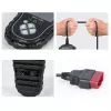 Probador de diagnóstico OBDII QOLTEC ProLine 50685 — escáner OBD-II para vehículos para sistemas de 8V/25V