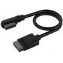 Corsair iCUE LINK - cable de alimentación/datos - CORSAIR iCUE link en ángulo a CORSAIR iCUE link recto - 20 cm (pack de 2)