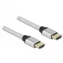 Cable HDMI DeLOCK Ultra High Speed 48 Gbit/s 8K 60 Hz plata 3 m