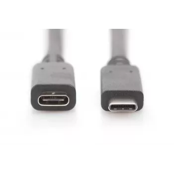Cable de extensión USB Type-C Digitus AK-300210-007-S 0,7 m