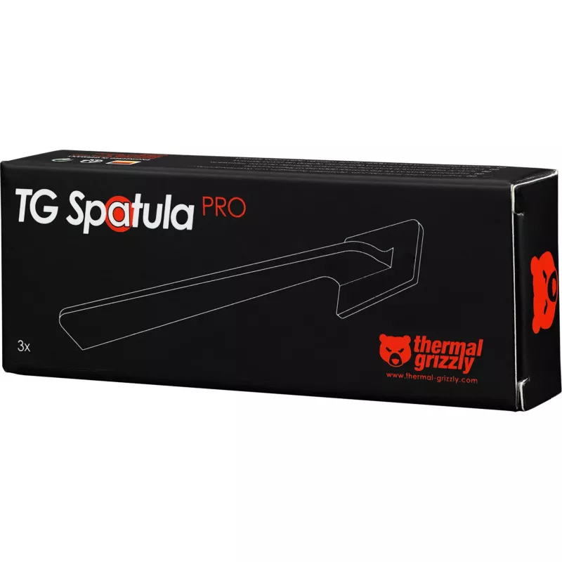 Thermal Grizzly Spachtel Pro aplicadores — set de 3 para aplicar pasta térmica