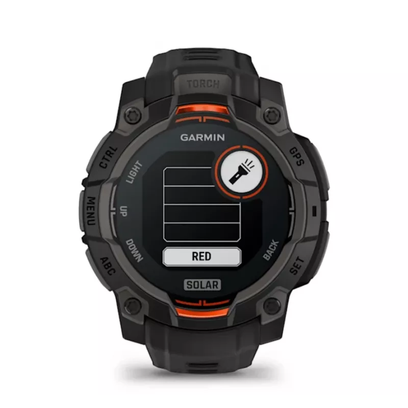 Garmin Instinct® 3 – 45 mm, reloj solar Negro