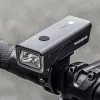Rockbros Luz de bicicleta + cable USB-C - USB-A 260 lm negro