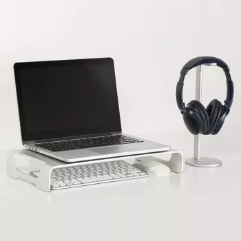 Soporte para portátil LogiLink BP0033 plata