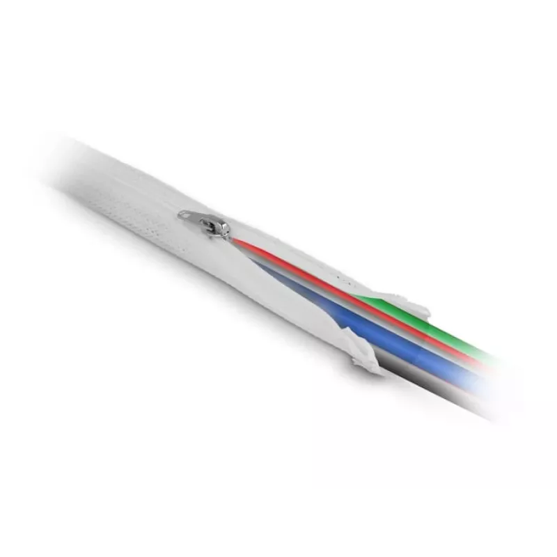 Funda trenzada para cables DeLOCK 20821 1 m x 20 mm blanca