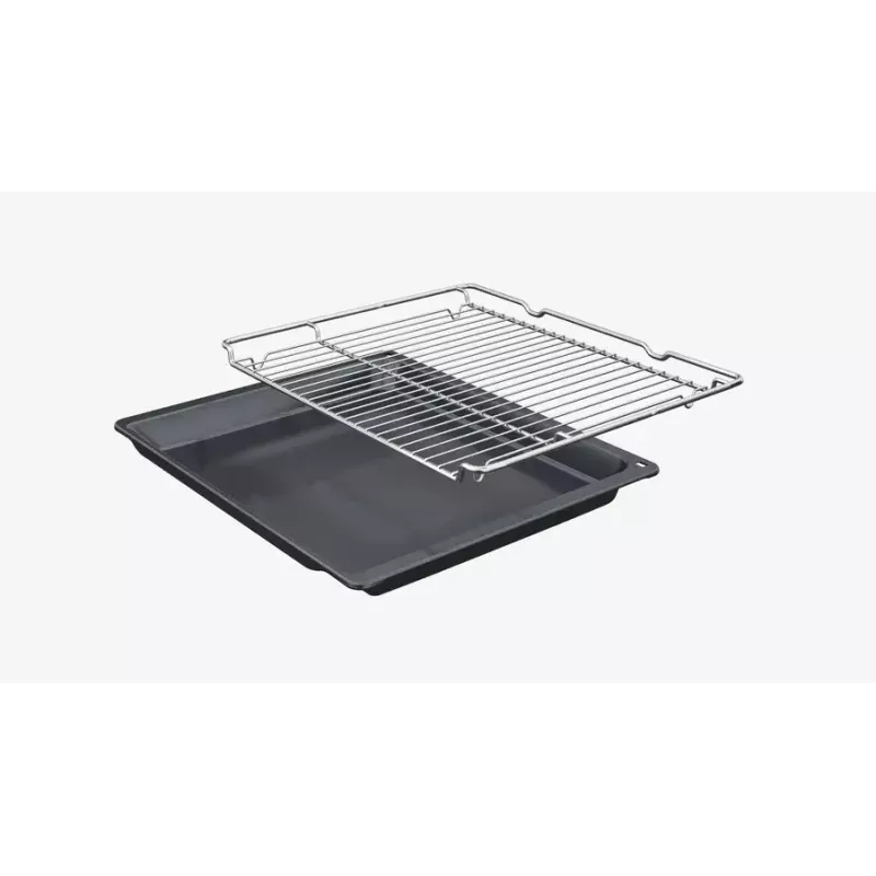 Horno BOSCH HBA514BB3 + BOSCH HEZ538000 guías telescópicas de un nivel
