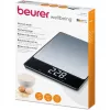 Báscula de cocina Beurer KS 34 XL acero inoxidable, capacidad 5 kg, precisión 1 g