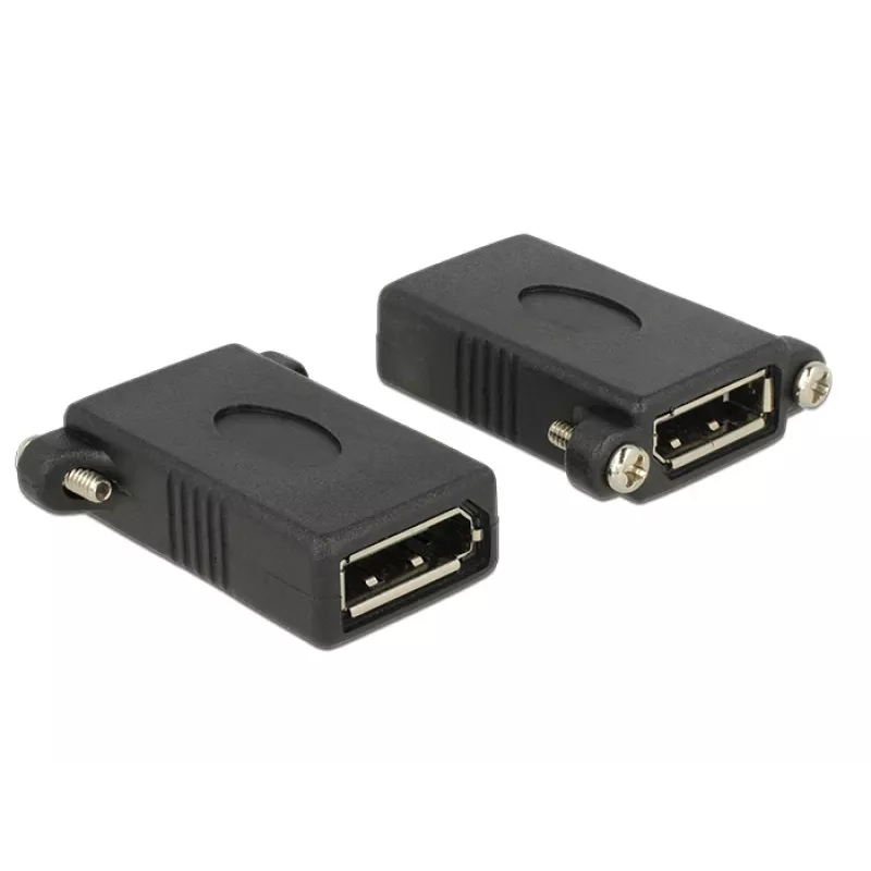 Adaptador DisplayPort DeLOCK DisplayPort 1.1 F-F Negro