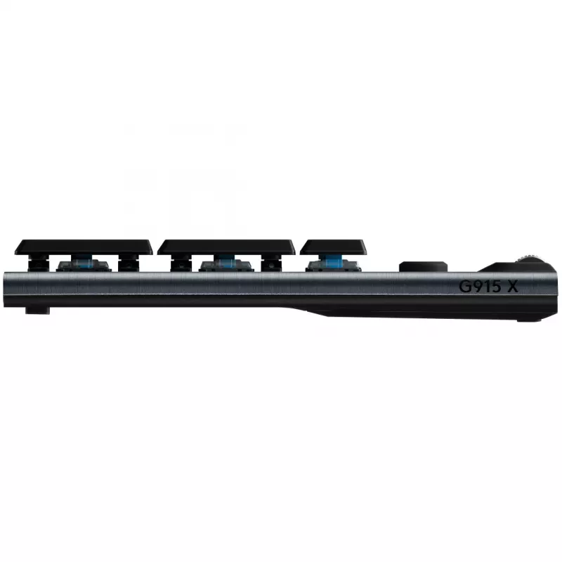 Teclado Logitech G G915 X LIGHTSPEED Gaming USB RF inalámbrico Bluetooth QWERTY US International negro