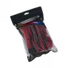Cable de alimentación interno CableMod CM-PCAB-BKIT-NKCR-3PK-R Carbon Red