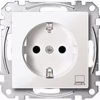 Toma de corriente CEE 7/3 Merten MEG2350-0319 blanco