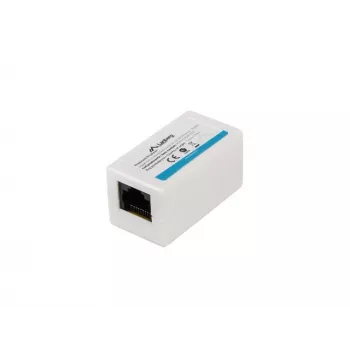 Divisor de red LANBERG AD-RJ45-RJ45-OU6 — RJ-45 blanco 1 entrada a 1 salida