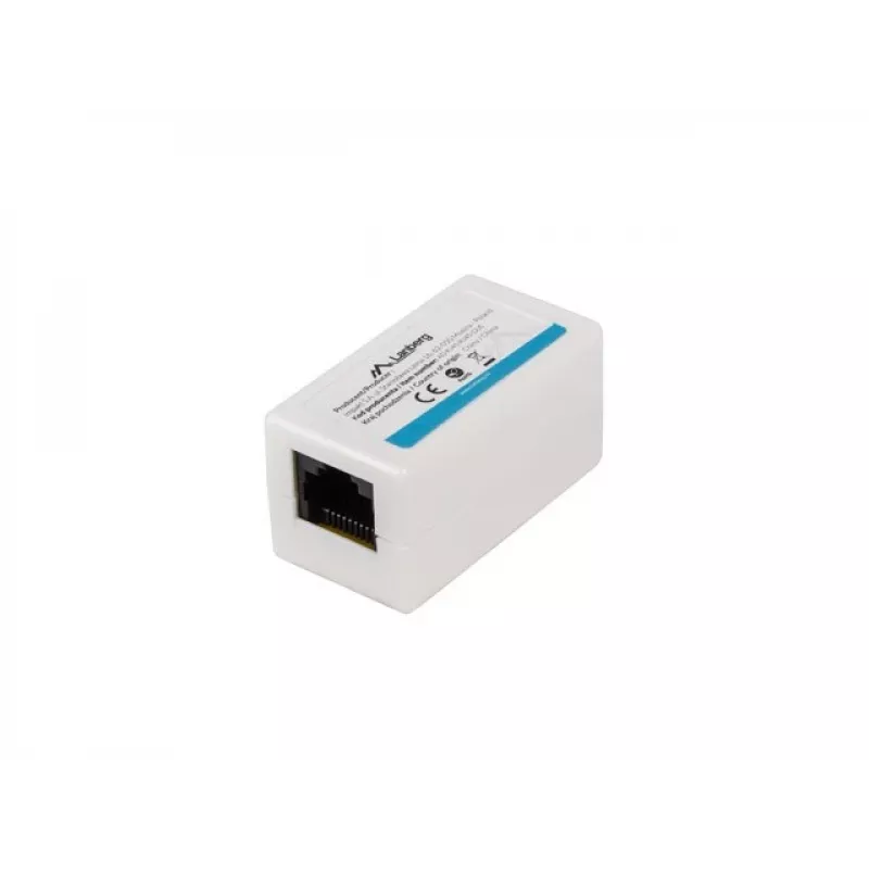 Lanberg AD-RJ45-RJ45-OU6 acoplador RJ45 Cat.6 UTP, blanco
