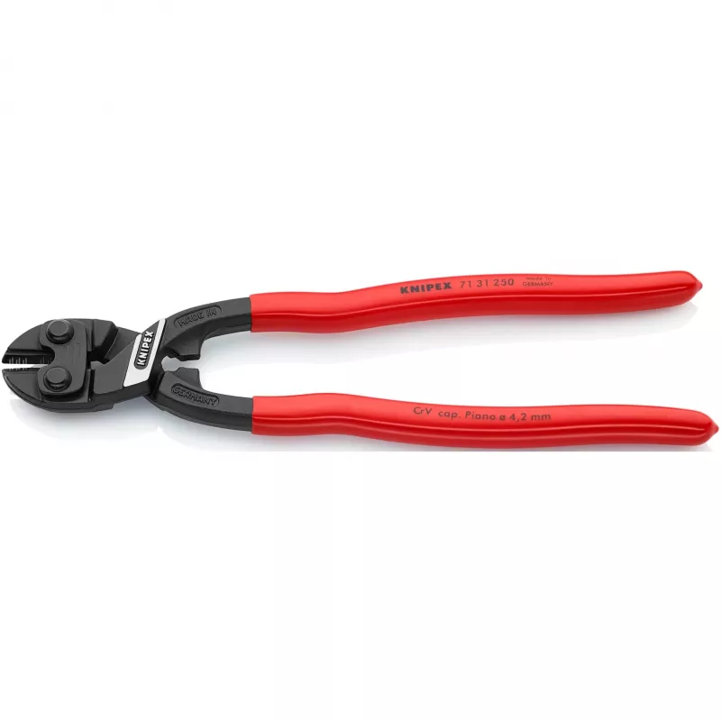 Cizalla compacta CoBolt XL 71 31 250, cizalla de corte roja, longitud 250 mm
