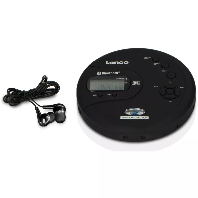 Reproductor MP3 Lenco CD-300 Negro